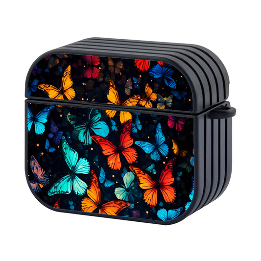 Butterflies Flying in the Night Sky Apple AirPods 4 Case - Altracase