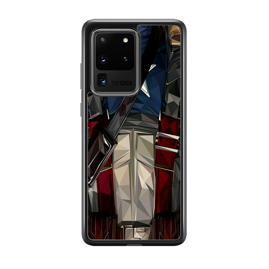 Captain America Costume Suit Samsung Galaxy S20 Ultra Case