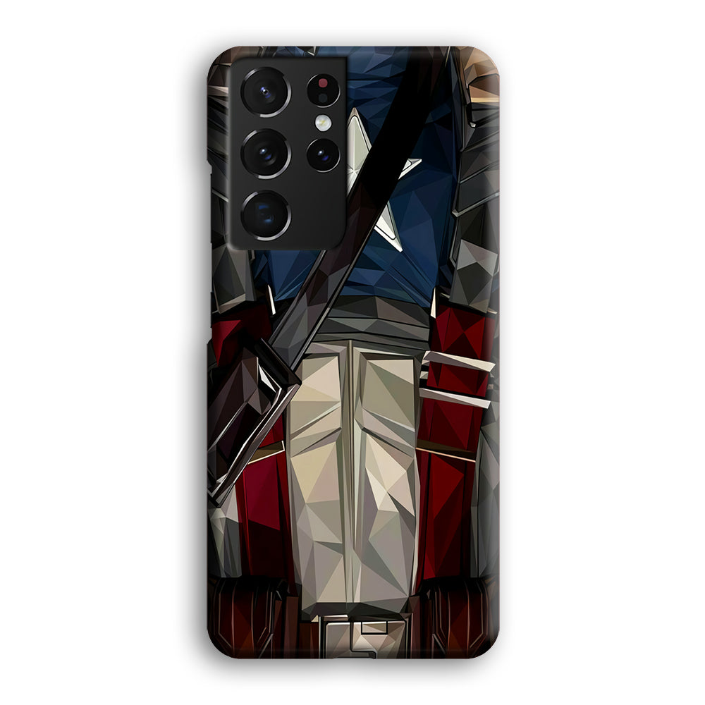 Captain America Costume Suit Samsung Galaxy S23 Ultra Case