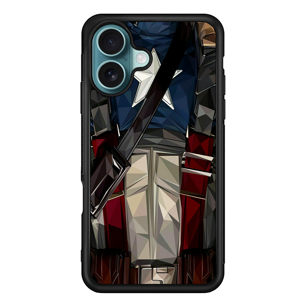 Captain America Costume Suit iPhone 16 Case - Altracase