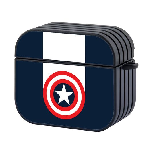 Captain America Logo Shield Apple AirPods 4 Case - AirPod Case - Altracase