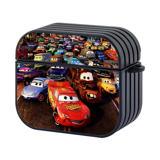 Cars Lightning McQueen and Friends Hard Plastic Case Cover For Apple AirPods 4 - AirPod Case - Altracase