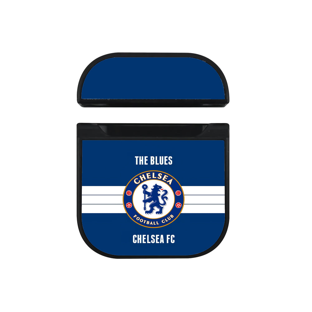 Chelsea FC Logo The Blues Apple AirPods Case-AirPod Case-Black-Altracase