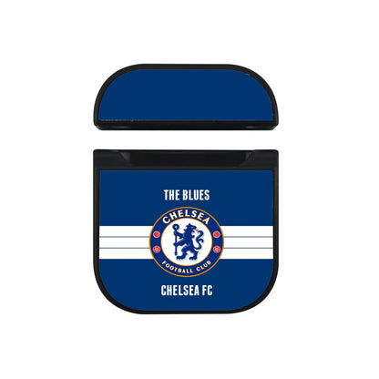 Chelsea FC Logo The Blues Apple AirPods Case-AirPod Case-Black-Altracase