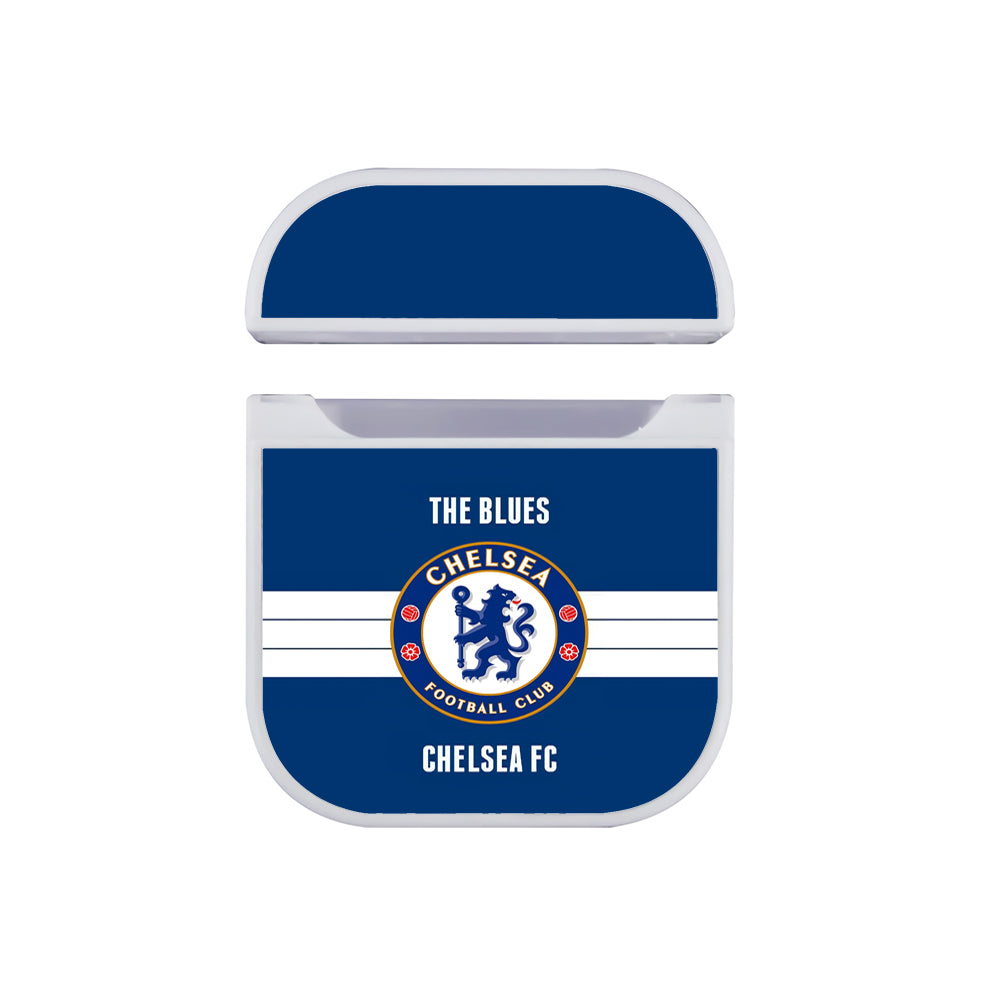 Chelsea FC Logo The Blues Apple AirPods Case-AirPod Case-White-Altracase
