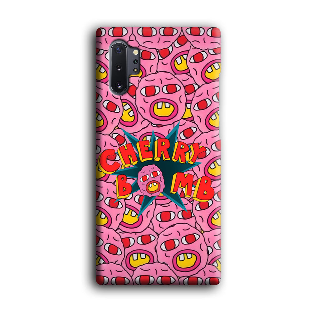Cherry Bomb Face Sticker Samsung Galaxy Note 10 Plus Case
