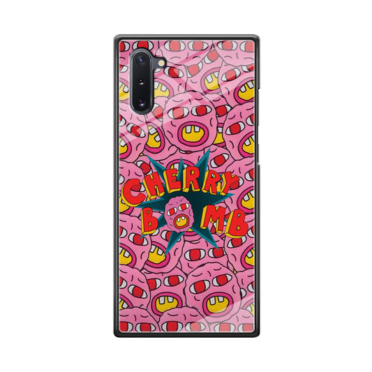 Cherry Bomb Face Sticker Samsung Galaxy Note 10 Case