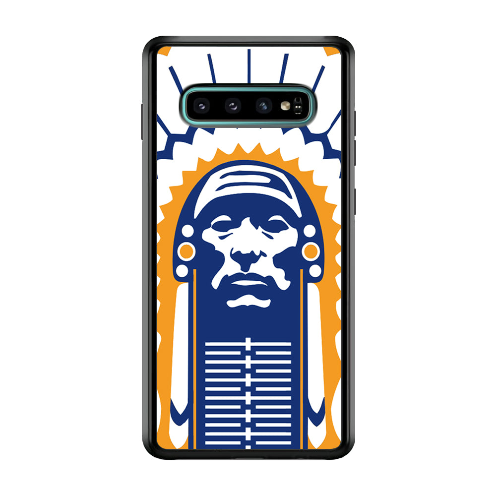 Chief Illiniwek Illinois Samsung Galaxy S10 Case