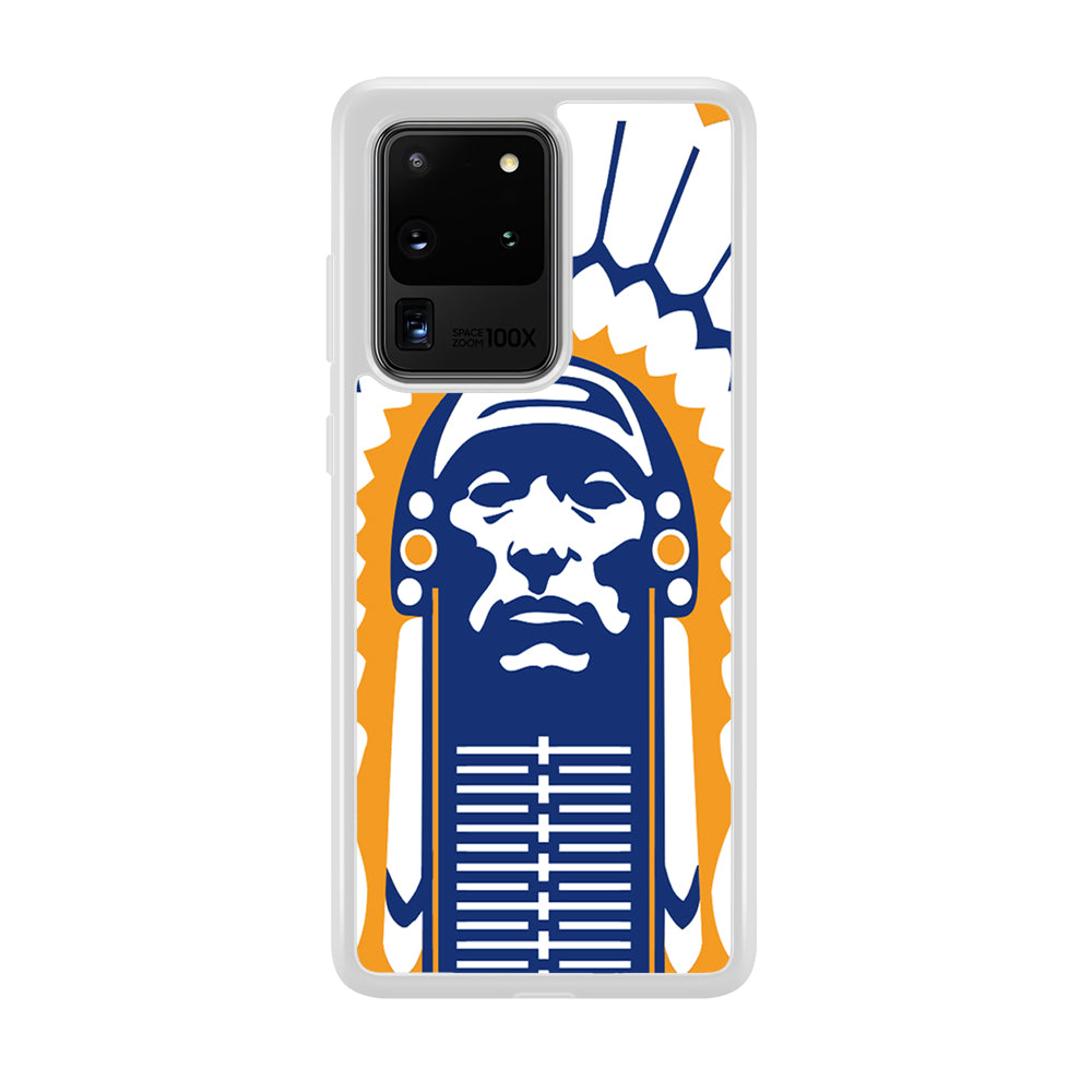 Chief Illiniwek Illinois Samsung Galaxy S20 Ultra Case