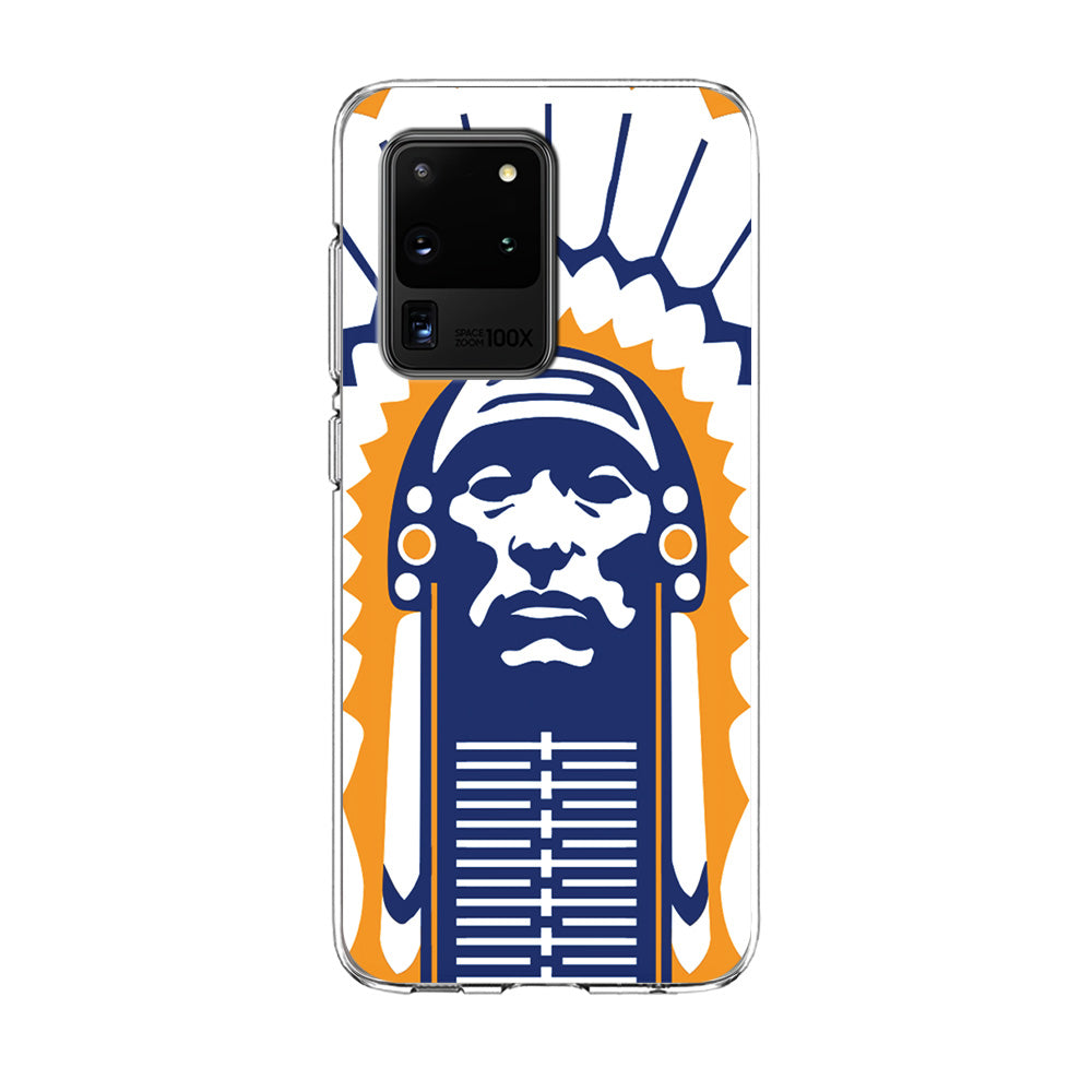 Chief Illiniwek Illinois Samsung Galaxy S20 Ultra Case