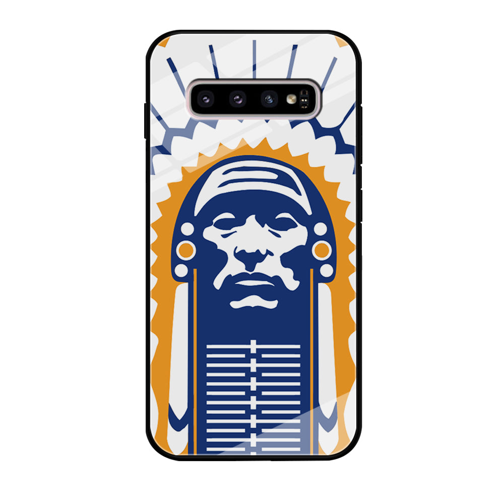 Chief Illiniwek Illinois Samsung Galaxy S10 Case