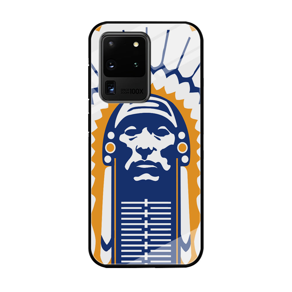 Chief Illiniwek Illinois Samsung Galaxy S20 Ultra Case