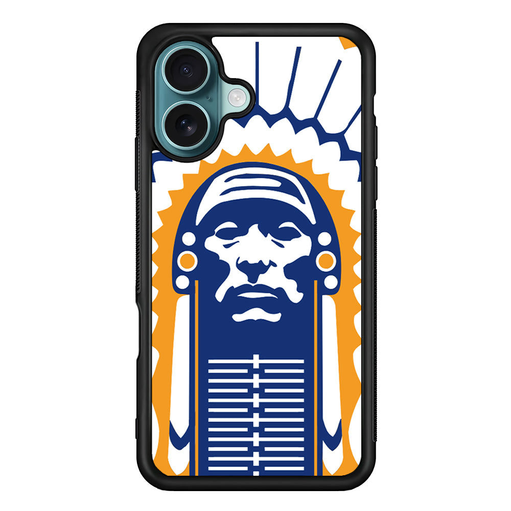 Chief Illiniwek Illinois iPhone 16 Plus Case - Altracase