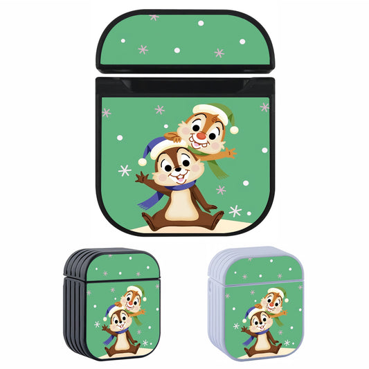 Chip N Dale Happy Winter Apple AirPods Case-AirPod Case-Altracase