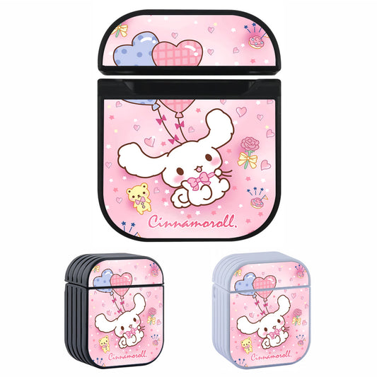 Cinnamoroll Holding Love Balloon Apple AirPods Case-AirPod Case-Altracase