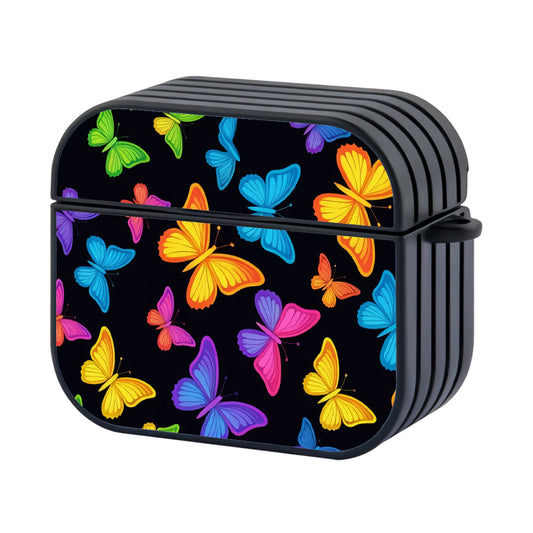 Colorful Rainbow Butterflies Pattern Apple AirPods 4 Case - Altracase