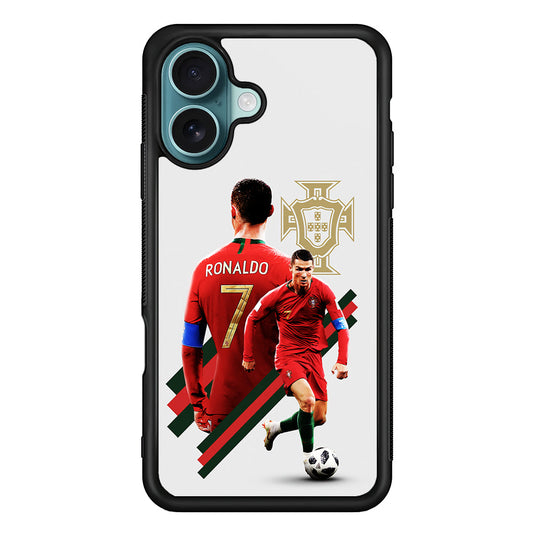 Cristiano Ronaldo Portugal iPhone 16 Plus Case - Altracase