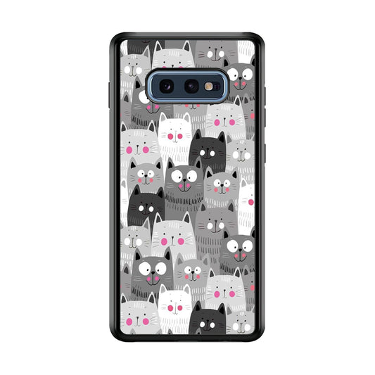 Cute Cat 001 Samsung Galaxy S10E Case