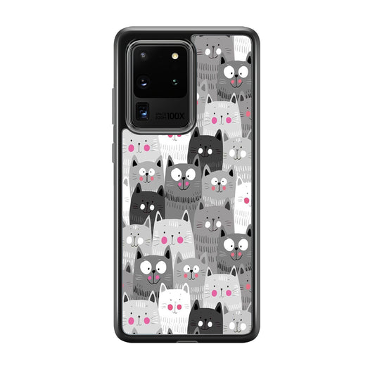 Cute Cat 001 Samsung Galaxy S20 Ultra Case