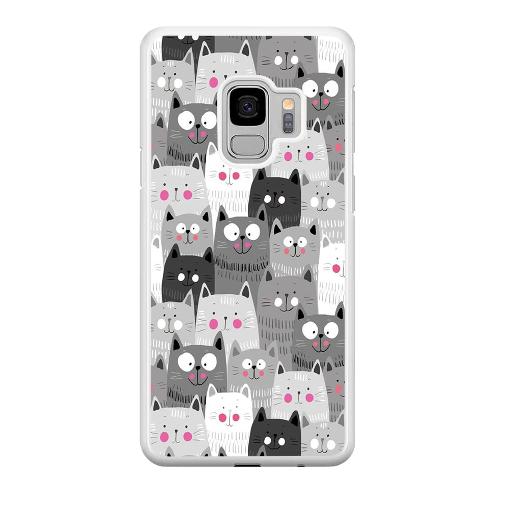 Cute Cat 001 Samsung Galaxy S9 Case