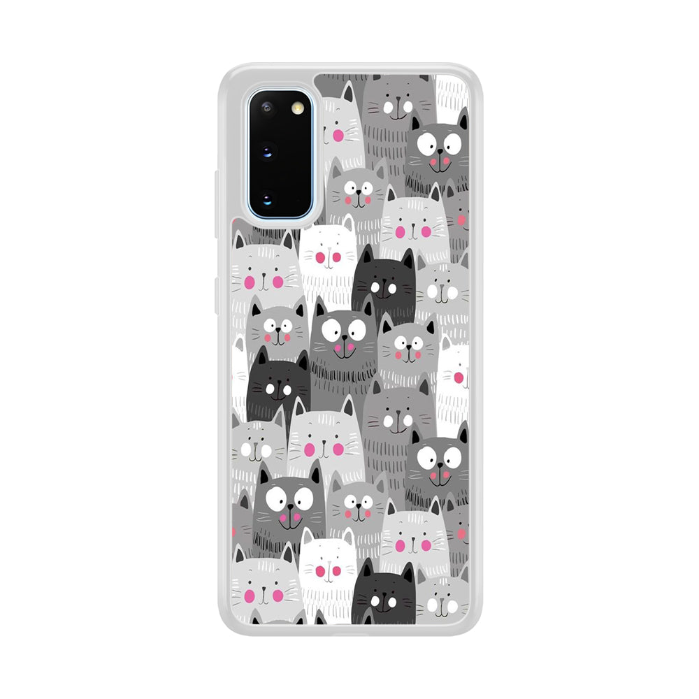 Cute Cat 001 Samsung Galaxy S20 Case