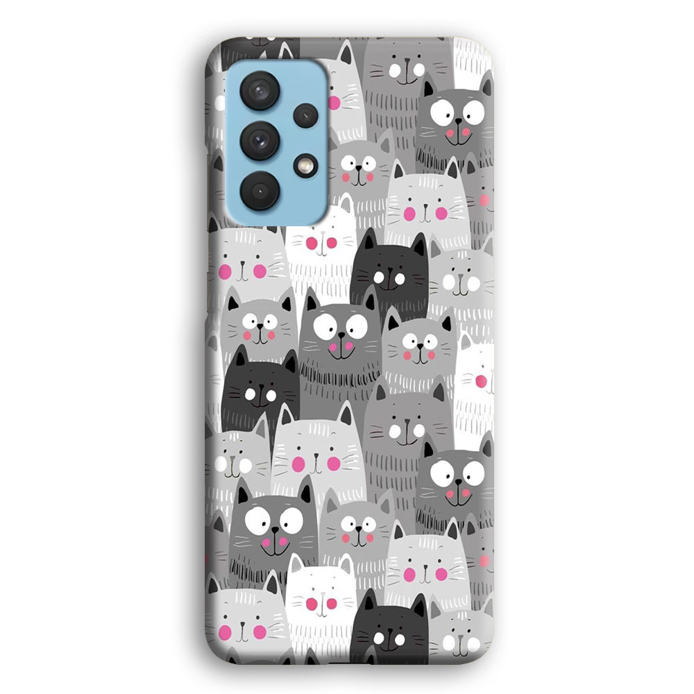 Cute Cat 001 Samsung Galaxy A32 Case