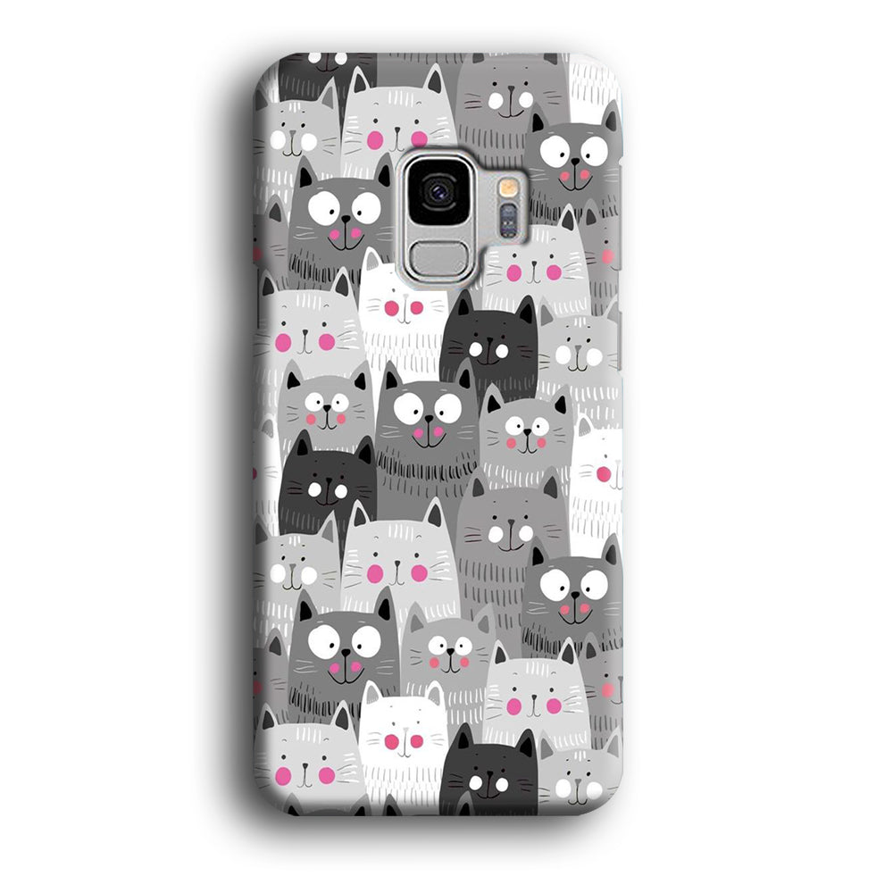 Cute Cat 001 Samsung Galaxy S9 Case