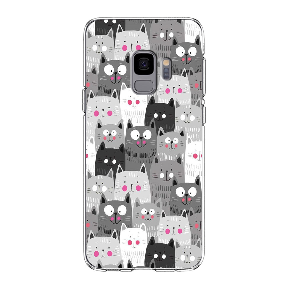 Cute Cat 001 Samsung Galaxy S9 Case