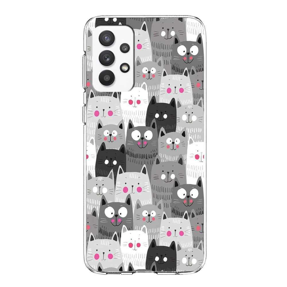 Cute Cat 001 Samsung Galaxy A32 Case