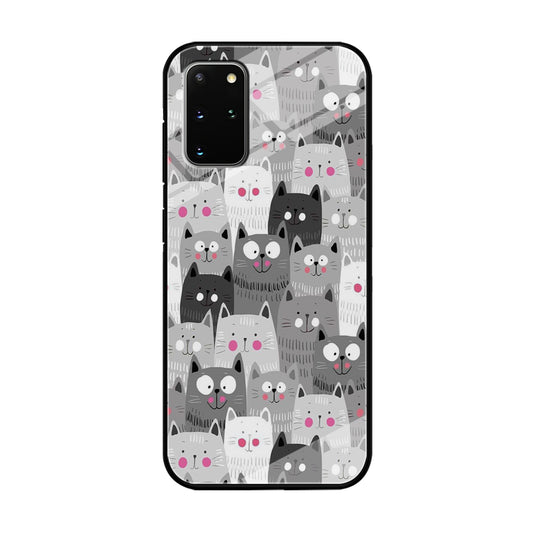 Cute Cat 001 Samsung Galaxy S20 Plus Case