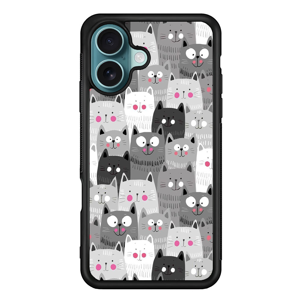 Cute Cat 001 iPhone 16 Plus Case - Altracase