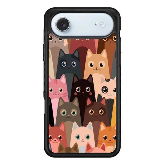 Cute Cat Doodle iPhone 17 Air Case - Altracase