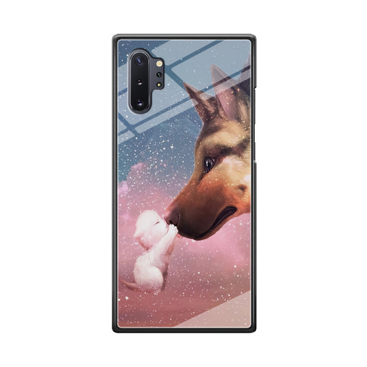 Cute Cat Kiss Dog Samsung Galaxy Note 10 Plus Case
