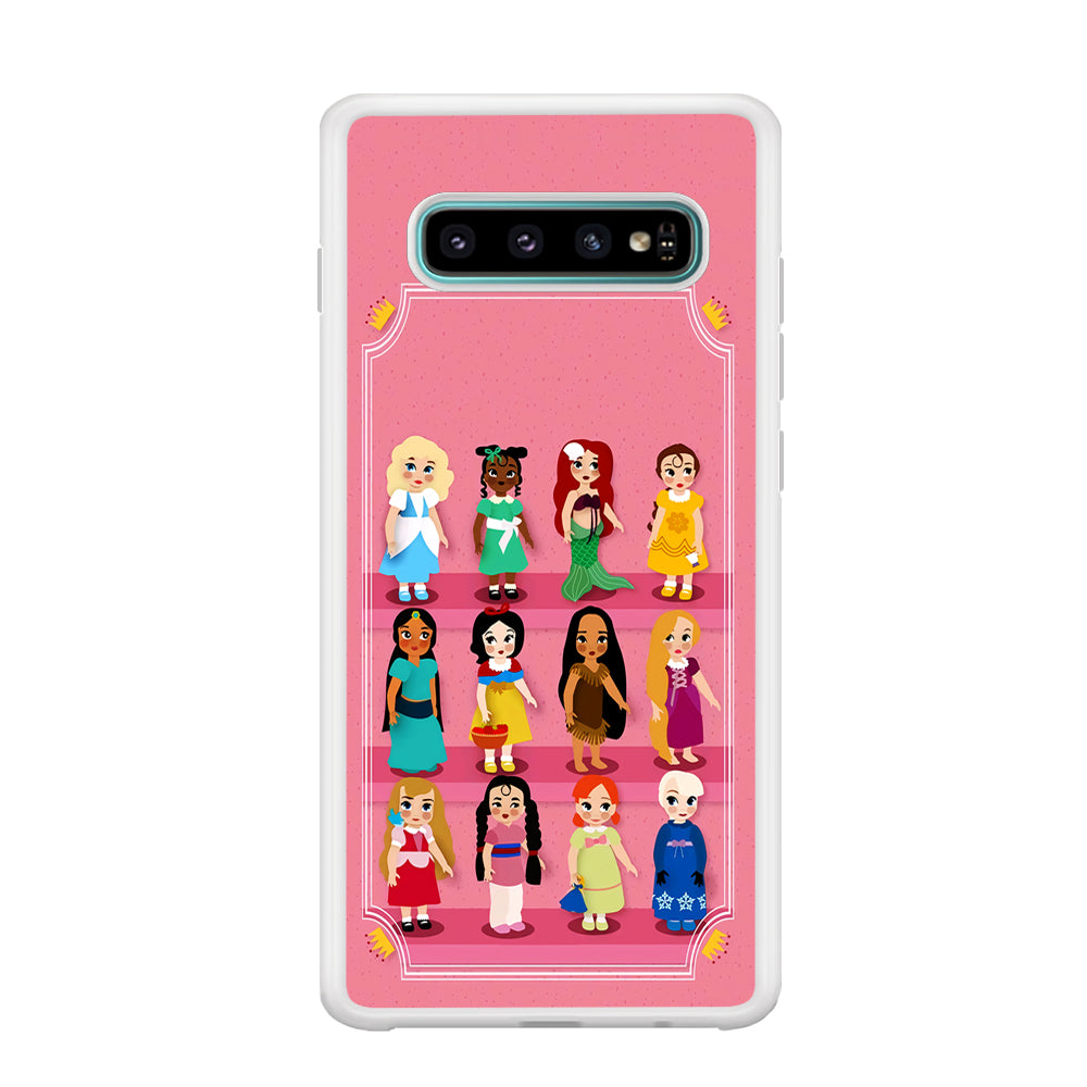 Cute Disney Princess Samsung Galaxy S10 Case