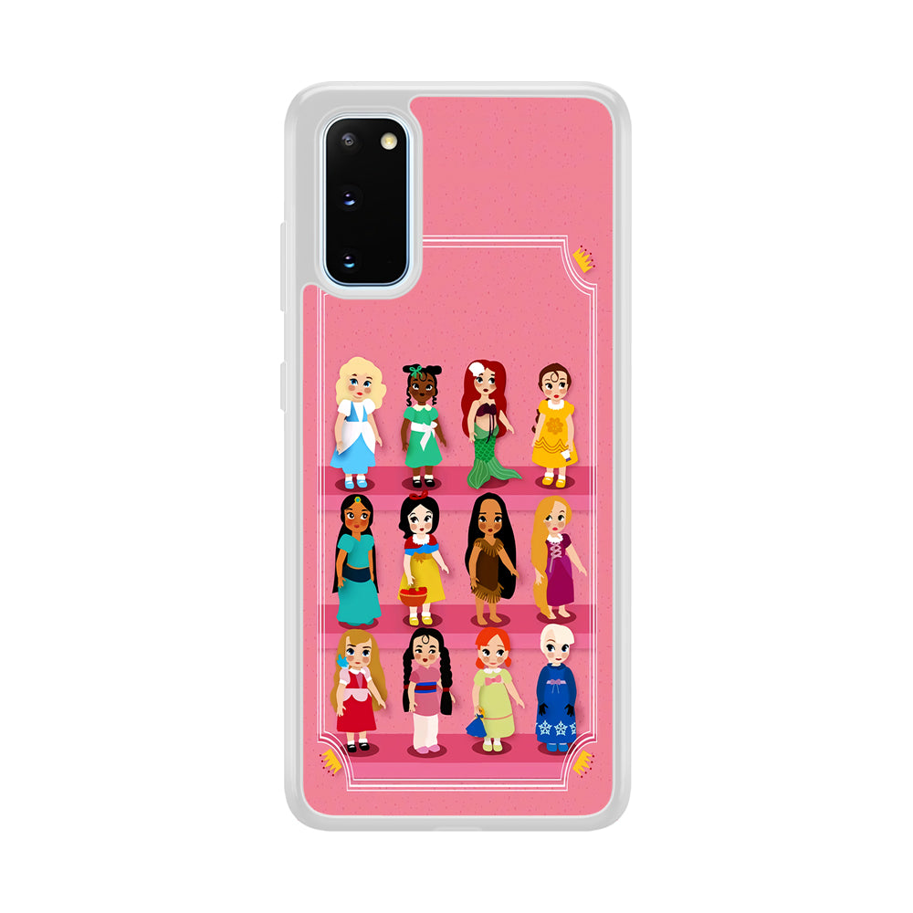 Cute Disney Princess Samsung Galaxy S20 Case