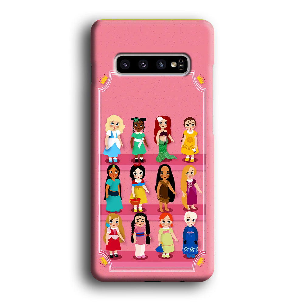 Cute Disney Princess Samsung Galaxy S10 Case