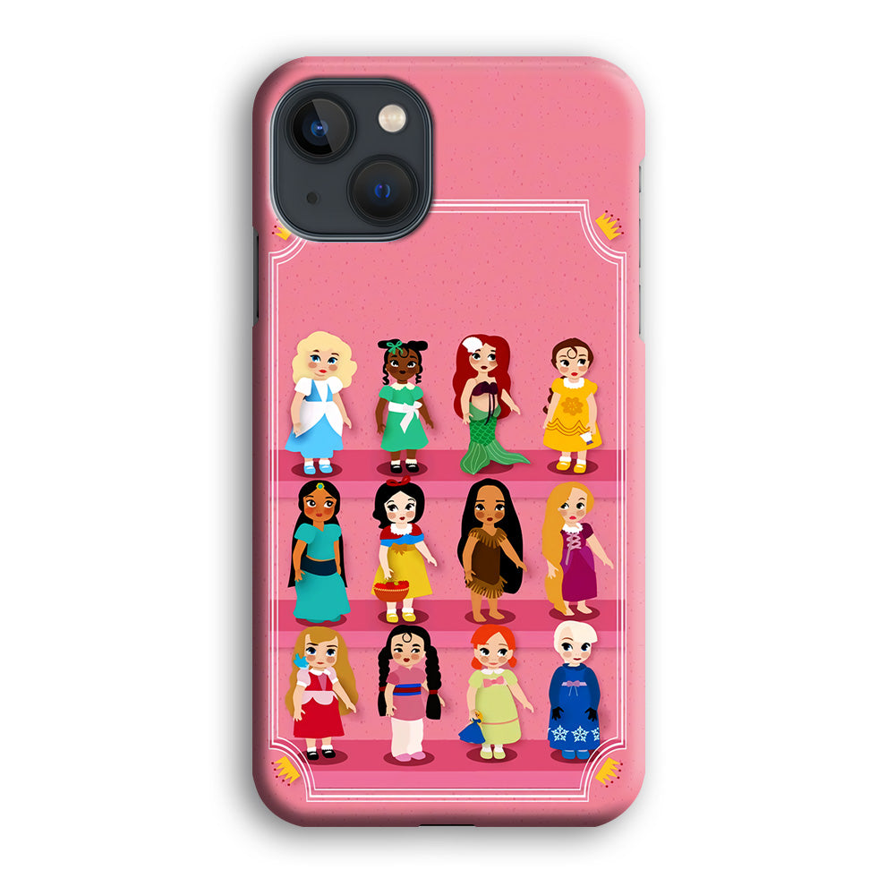 Cute Disney Princess iPhone 14 Plus Case