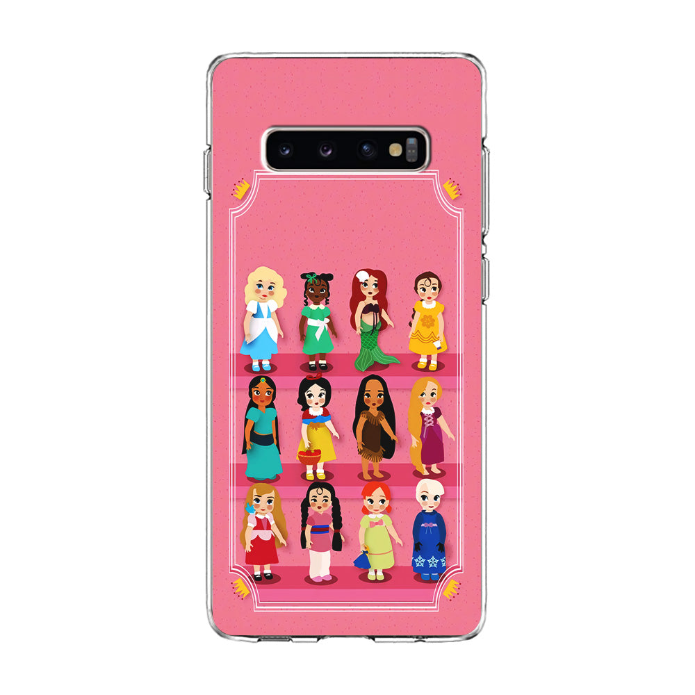 Cute Disney Princess Samsung Galaxy S10 Case