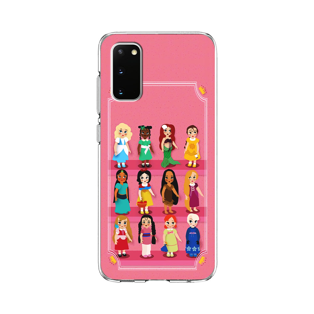 Cute Disney Princess Samsung Galaxy S20 Case