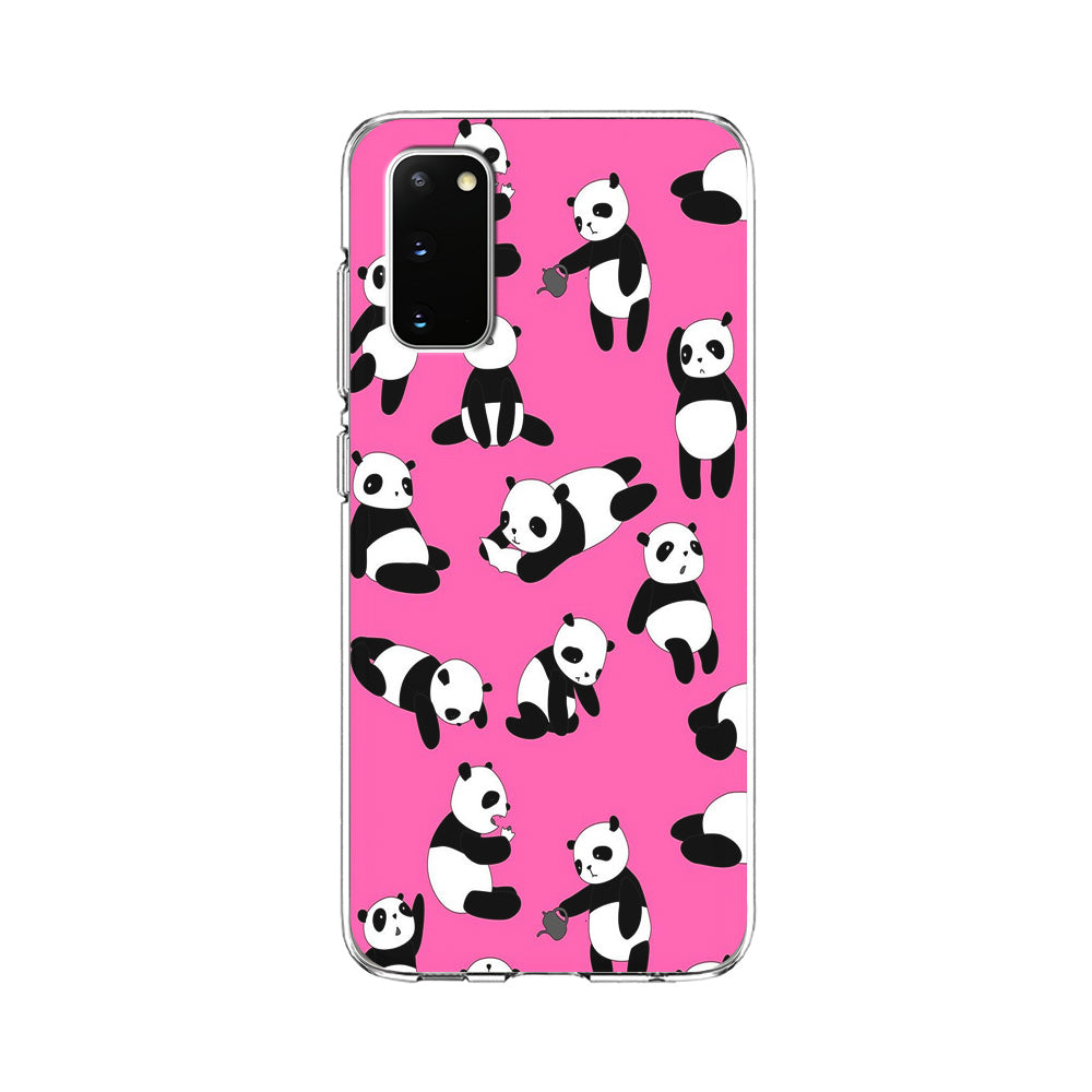 Cute Panda Samsung Galaxy S20 Case