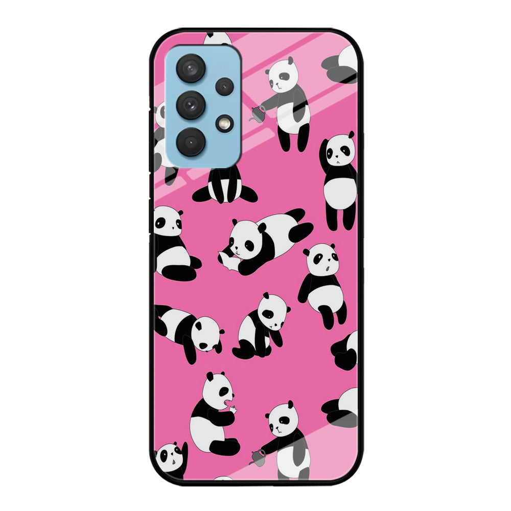 Cute Panda Samsung Galaxy A32 Case