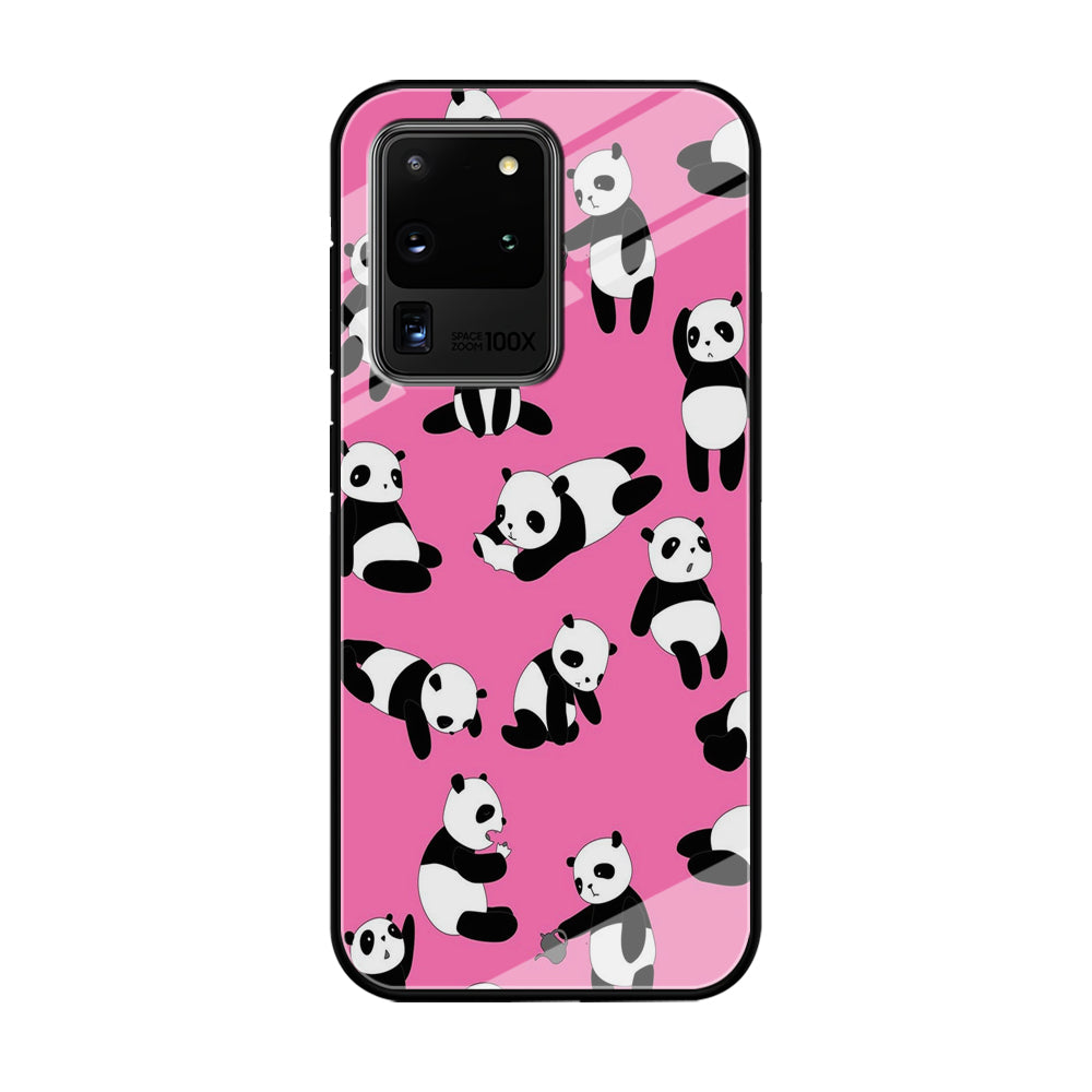 Cute Panda Samsung Galaxy S20 Ultra Case