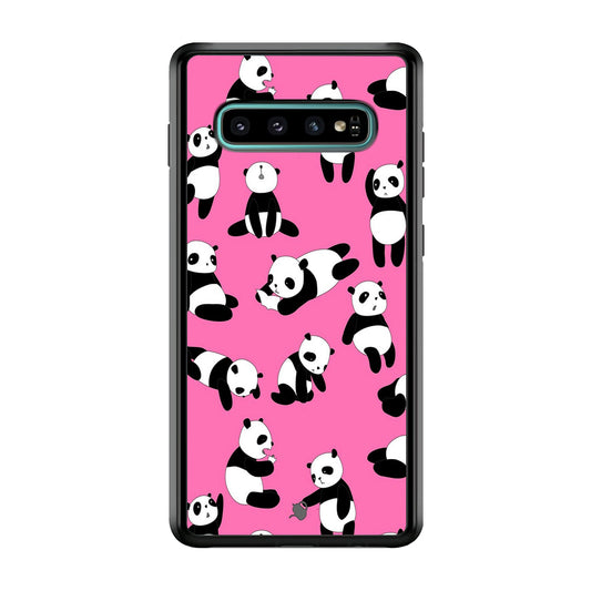 Cute Panda Samsung Galaxy S10 Plus Case