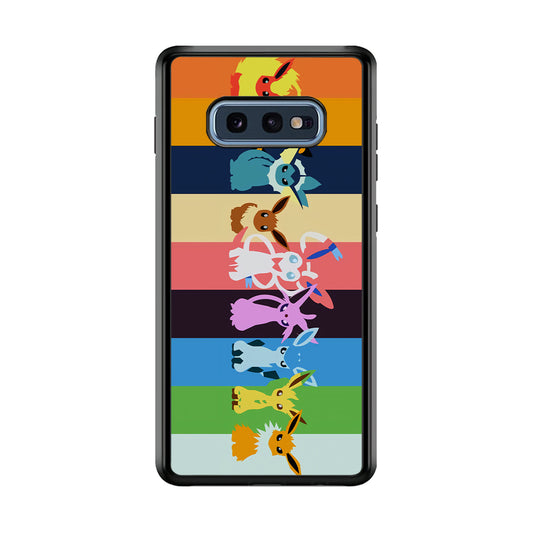Cute Pokemon Evolutions Samsung Galaxy S10E Case