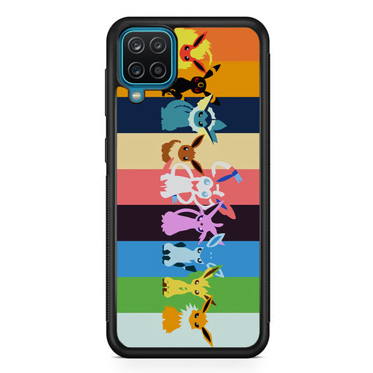 Cute Pokemon Evolutions Samsung Galaxy A12 Case