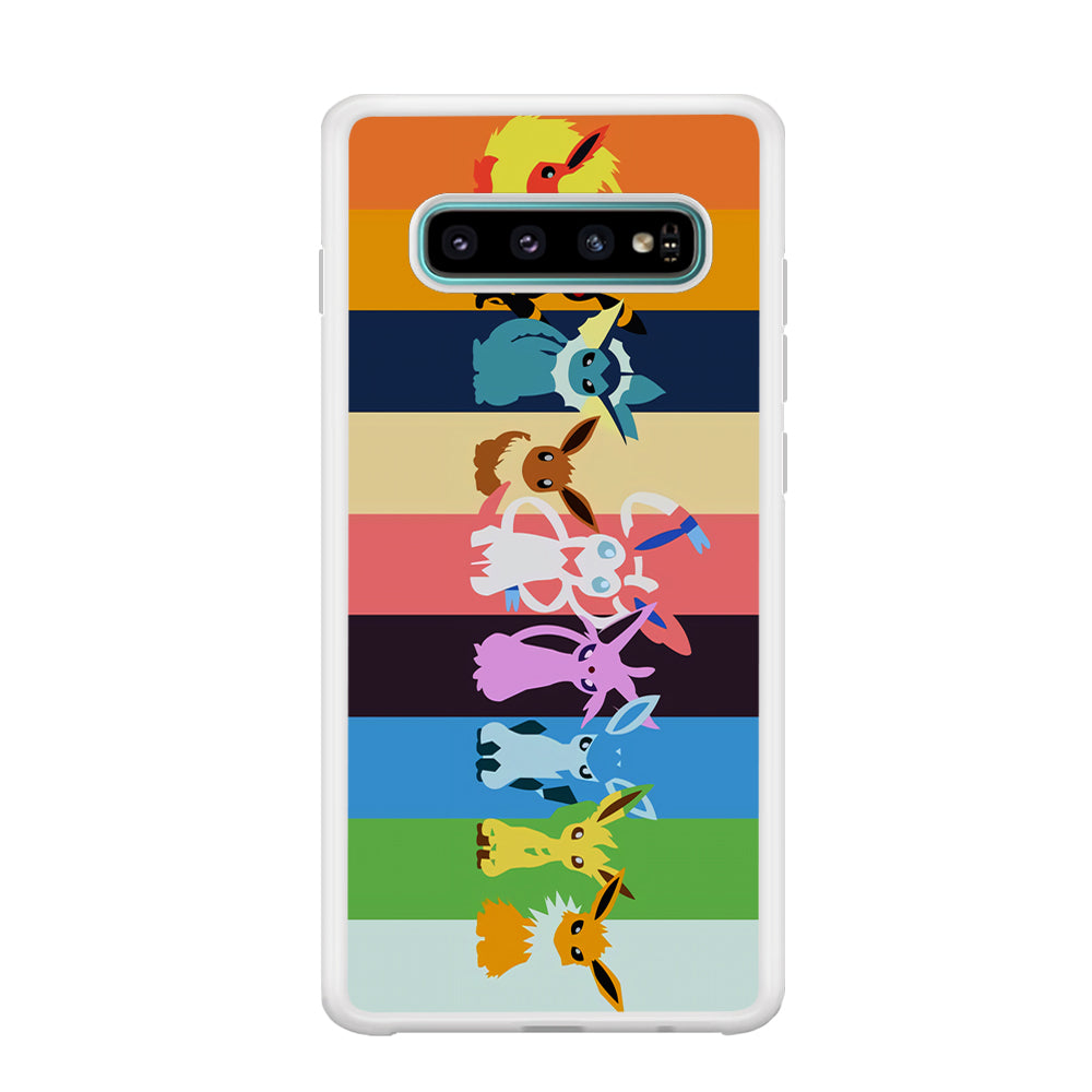 Cute Pokemon Evolutions Samsung Galaxy S10 Plus Case