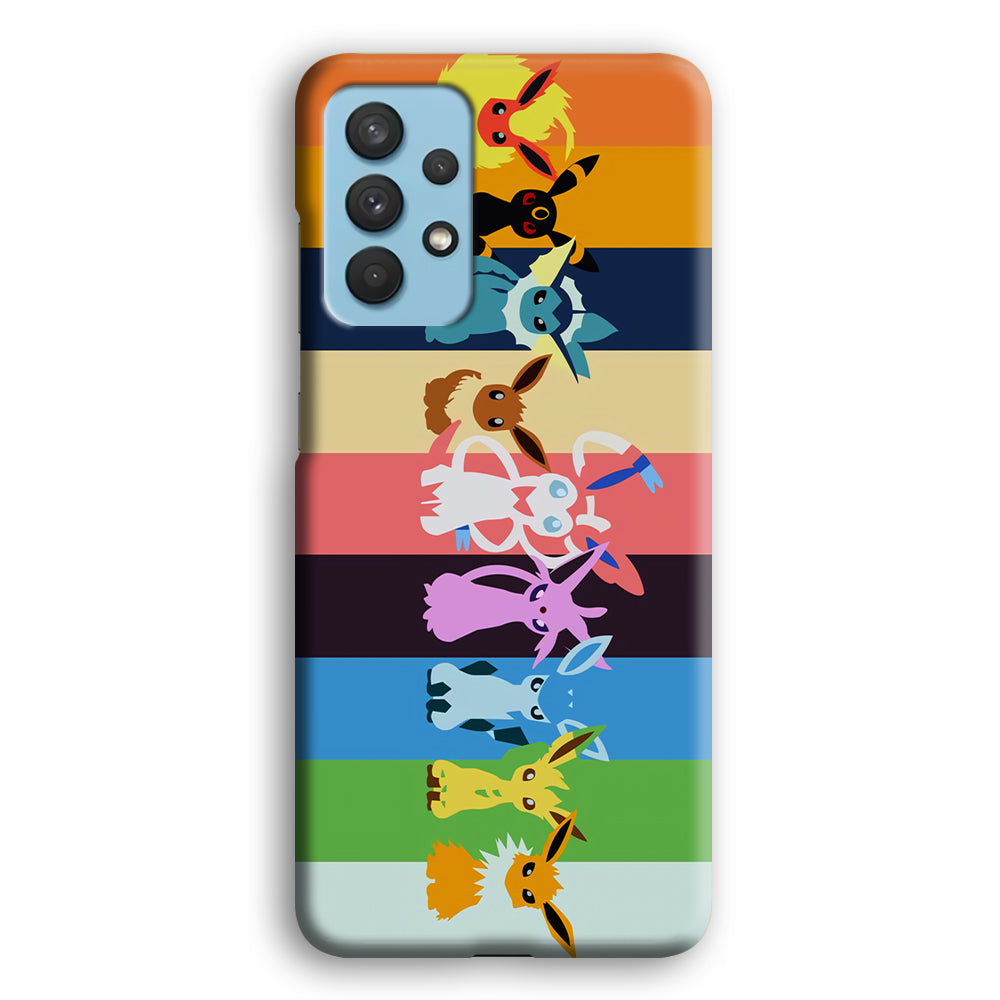 Cute Pokemon Evolutions Samsung Galaxy A32 Case