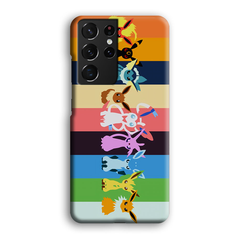 Cute Pokemon Evolutions Samsung Galaxy S23 Ultra Case