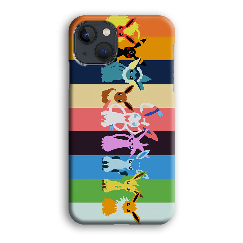 Cute Pokemon Evolutions iPhone 14 Plus Case