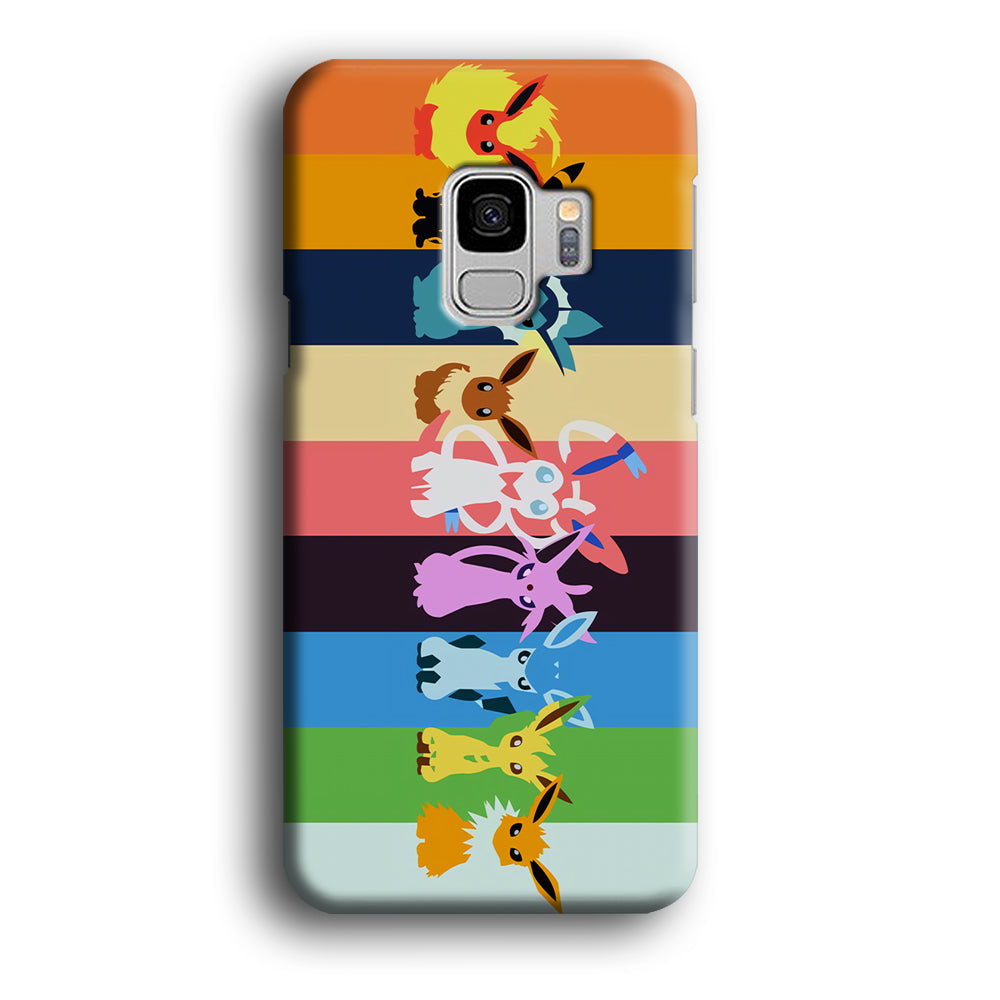 Cute Pokemon Evolutions Samsung Galaxy S9 Case